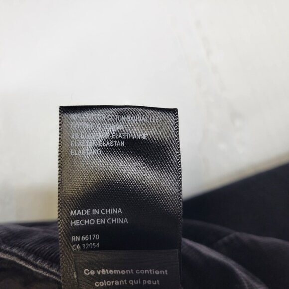 We The Free Women's Size 32 Corduroy Pants Flare Black - Picture 6 of 6